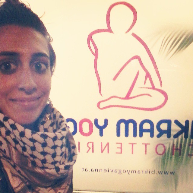 My first time ever venturing out from my home, Bikram Tysons. See you again tomorrow,