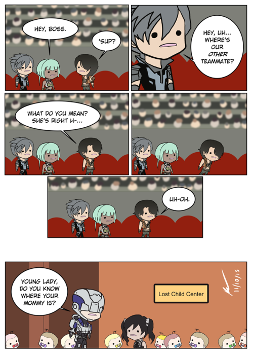 eunnieverse: And then the guard died. Support the artist | Twitter | Dumb_RWBY | Ask me stuff