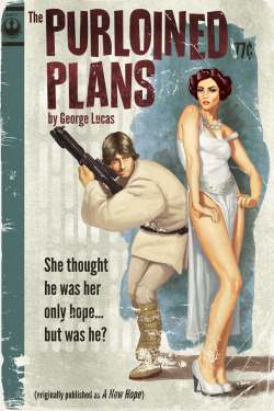 xombiedirge:  Pulp Novel Star Wars Covers