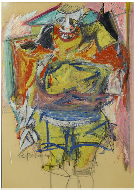 ~de Kooning~ Woman (1953-54)