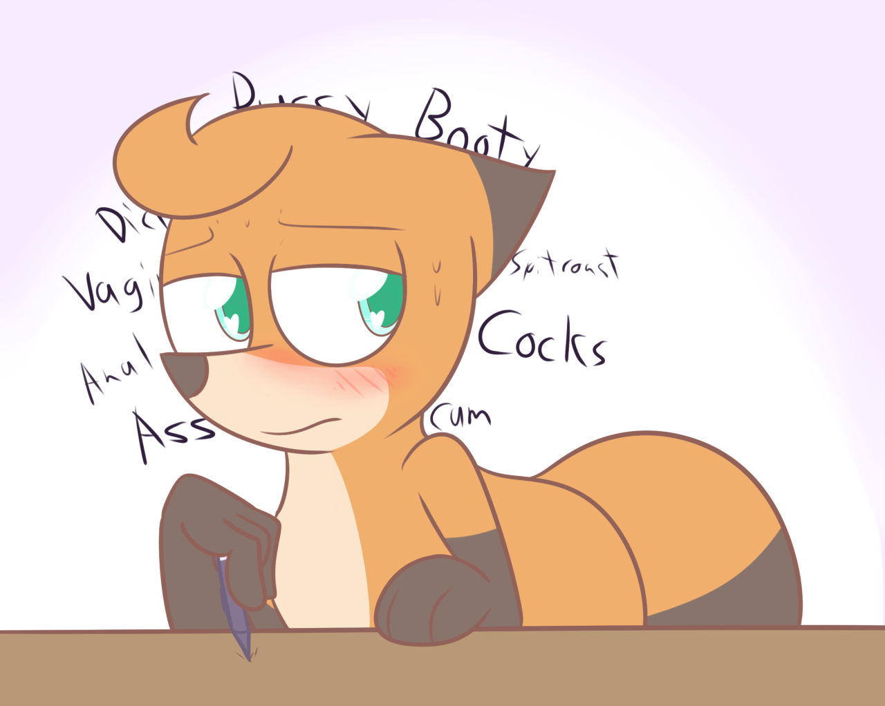 mrdegradation:All I can think about is drawing porn stuff and streaming porn stuff