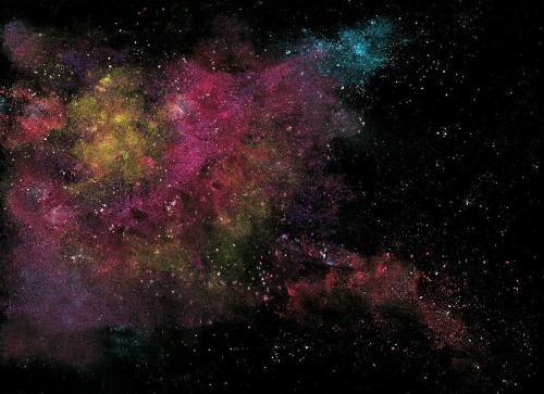 Navid Baraty (Brooklyn, NY, USA based)  - Nebula from Wander Space Probe series  Photography: Makeup