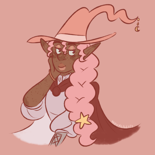 novalillies: taakooooooooooooooooo [image description: a drawing of Taako from the waist up against 