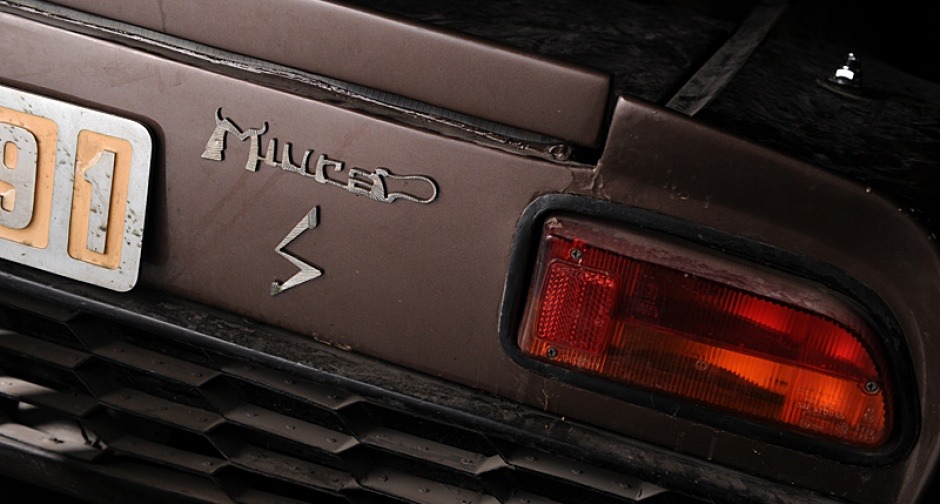 topvehicles:  An abandoned 1969 Lamborghini Miura P400S 