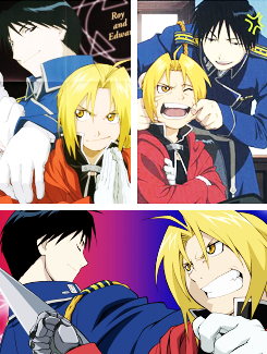 roymaes:  ◆ Proof that the official artists at Studio BONES ship RoyEd ◆ 