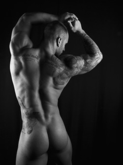 Inked Gay Studs