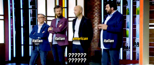 kevbrinx: apaethy: wise words from masterchef italia Italians: Infinity War 