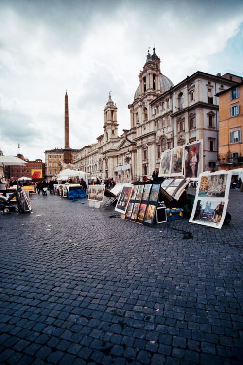 breathtakingdestinations:  Piazza Navona - Rome - Italy (by Franek N) 