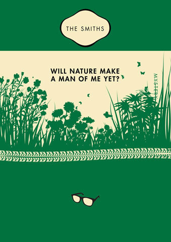 intlplayboy:  The Smiths lyrics as Penguin book covers by Chris Thornley via red71.com