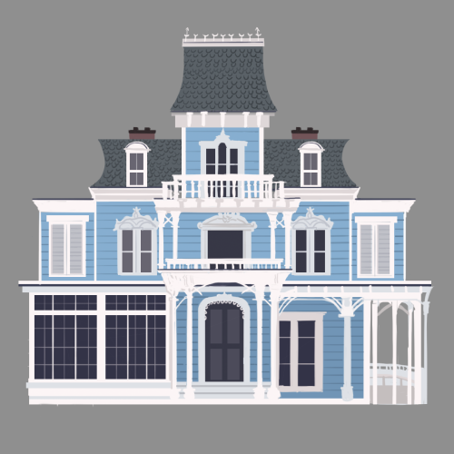 My set of Victorian houses so far ♡