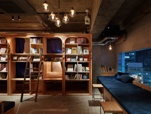 archatlas:  Book And Bed Tokyo Suppose Design Office