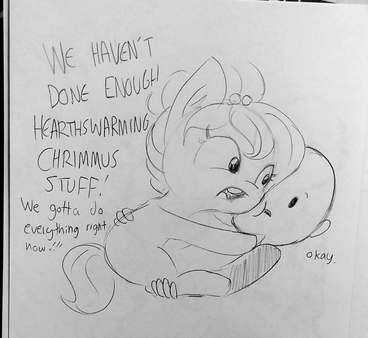 tjpones:Happy Hearthswarming and a very Merry Christmas x3 &lt;3&hellip;*snickers*