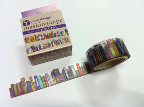amandaonwriting:  Bookish Masking Tape by LightLife 