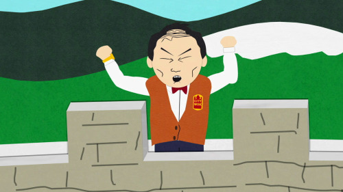 southparkdigital:“STOP BREAKING DOWN MY CITY WALL YOU STUPID MONGOLIANS!!!!”