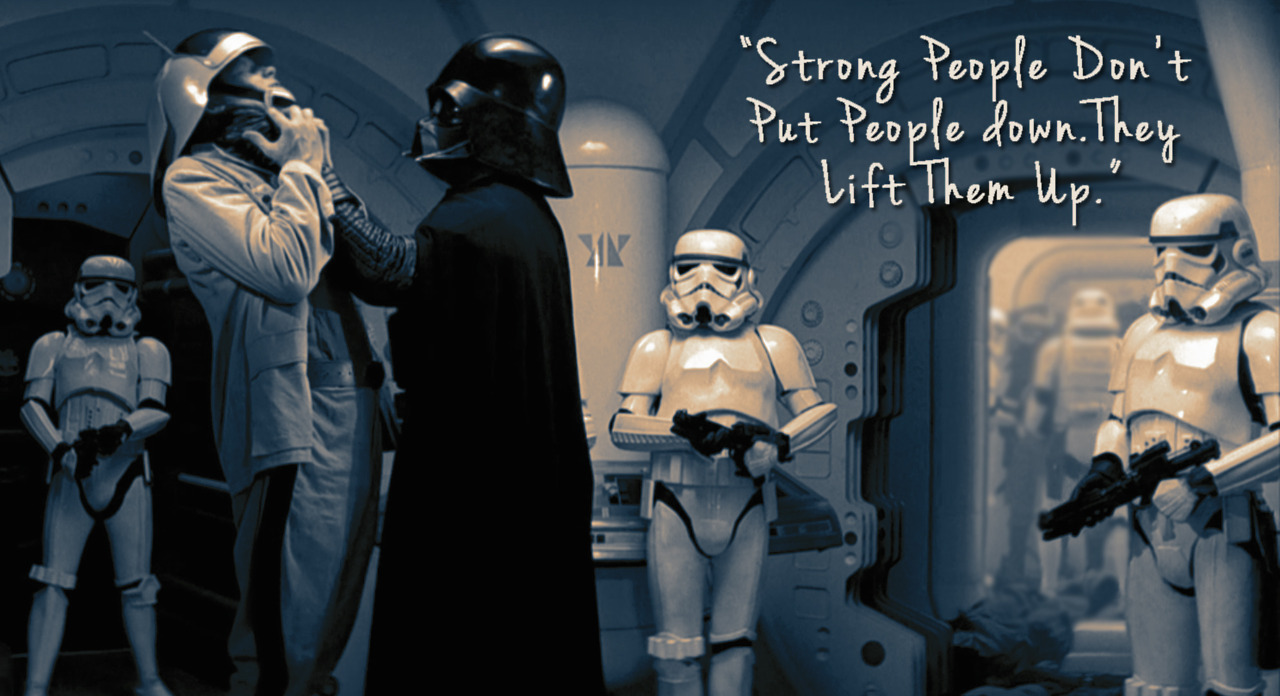 tiefighters: Your Weekend Inspiration From Lord Vader