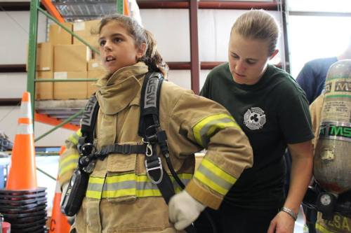 micdotcom:There’s an awesome camp where girls train to be firefightersFirefighting is a profession d