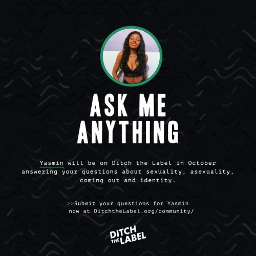 In celebration of #AsexualAwarenessWeek, I’m doing an #AskMeAnything with the anti-bullying charity 