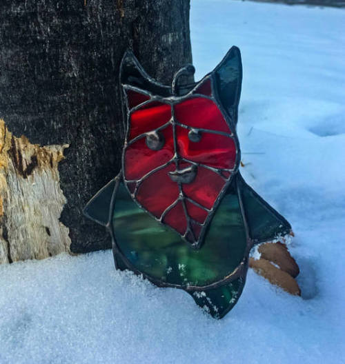 retrogamingblog: Stained Glass Koroks made by NorthwoodGlassworks