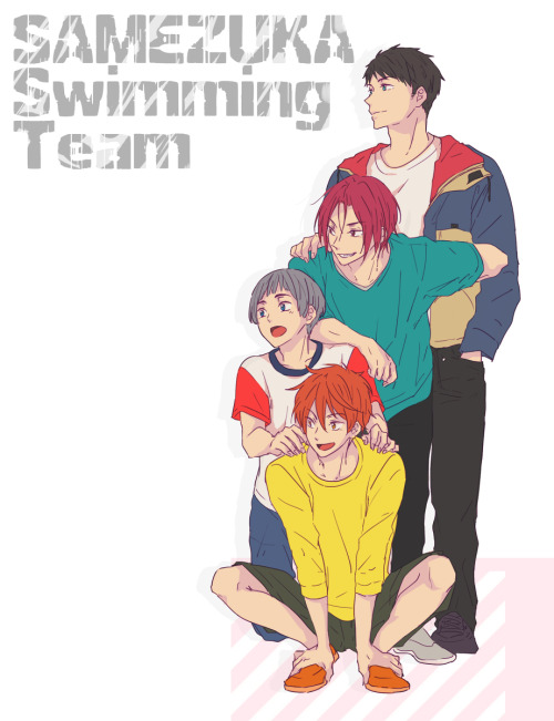 dancing-on-stars:Free!詰め【リンハル要素多い】 | 北沢 Permission to post given by the artist