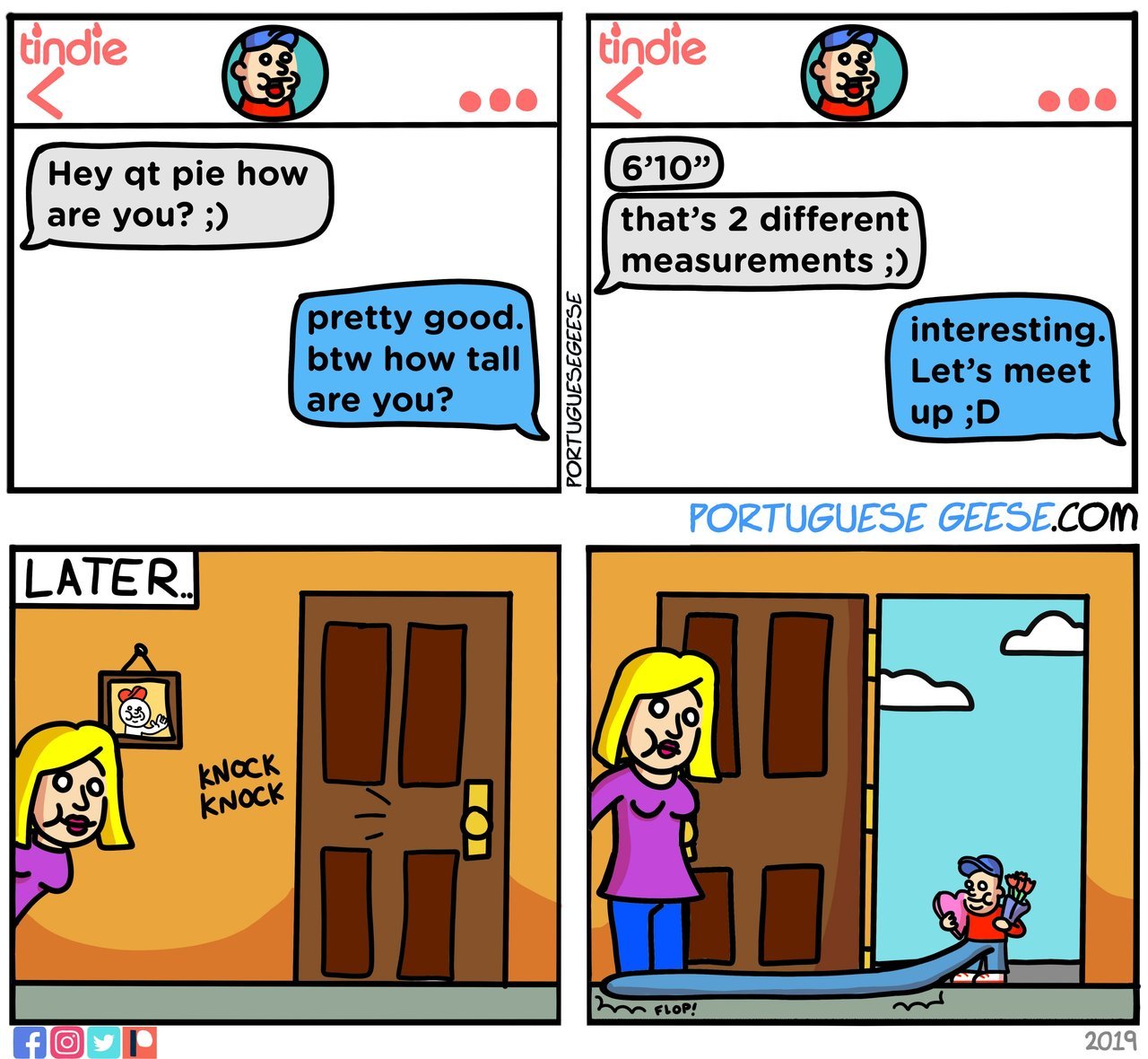 tinderventure:  2 measurements