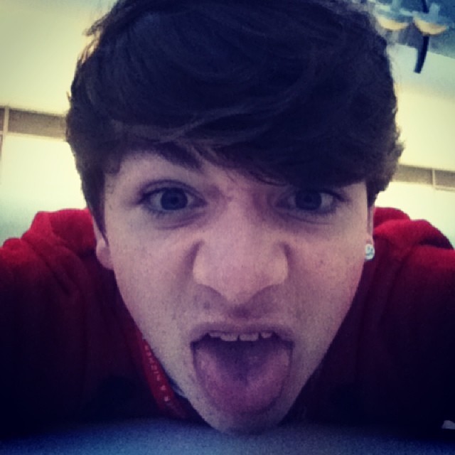 College #bored #gay #slut #selfie  #college #long #tired #toungeout