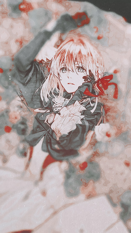 jetzui - Violet evergarden - Iphone Wallpapers↳ Requested by - Anon...