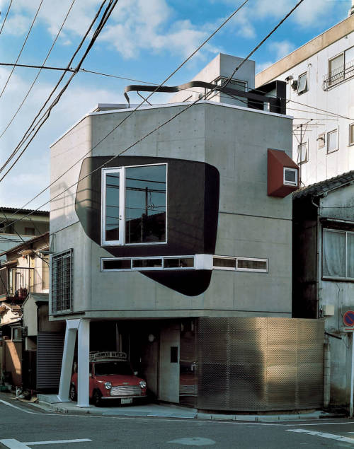 Virtualgeometry:bolles+Wilson | Suzuki House, Tokyo, Japan 1993 | © Ryuji Miyamoto