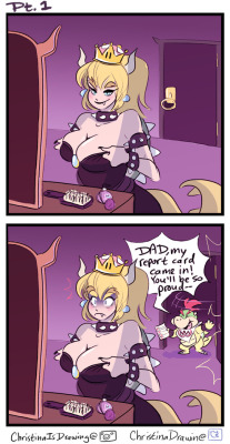 christinaisdrawing:  I have joined the #Bowsette Army.