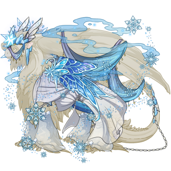 dressin' dragons: ice fae#1457673 // alt: happy crystalline gala! ~...