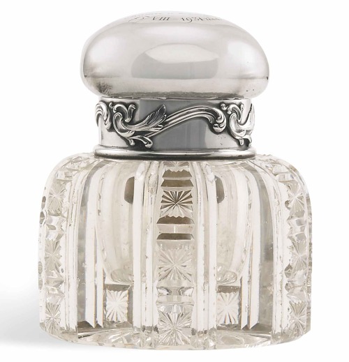 my-russia:Fabergé inkwells, early 20th century