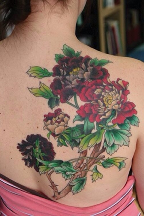 Porn Pics leafmotif:  roughcutpaper:  Floral Tattoos