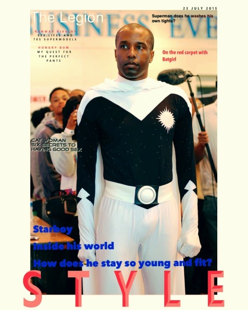 Day 22 #29DaysofBlackCosplay Starboy of the Legion of Super-Heroes. “Sparkle!” #legionof