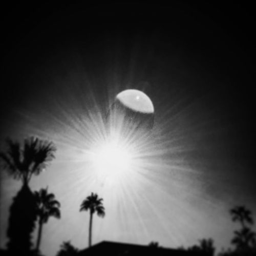 quiet days in palm springs (bliss) bw photo by george regout #quietdays #timedoesnotexist #outofthis