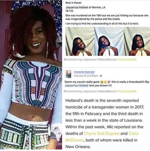 mrelisha26: #STOPKillingBlackTransWoman #BlackTransLivesMatter #BlackTransWomenMatter #BTLM #AllBlac