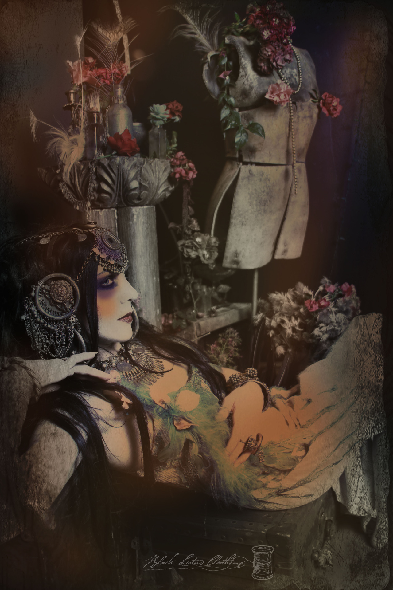gothiccharmschool:  These are gorgeous. From Black Lotus Clothing.