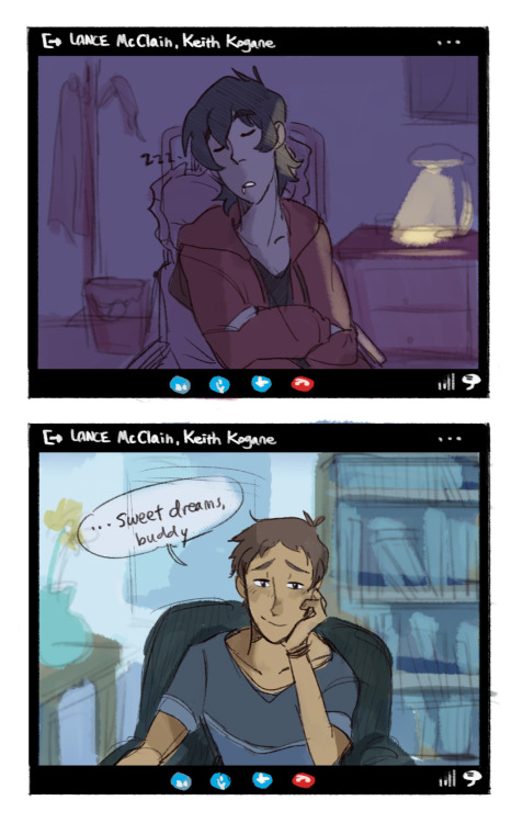 knittedstar:Ingrid and I collectively fell into klance hell and we’ve been headcanoning like crazy f