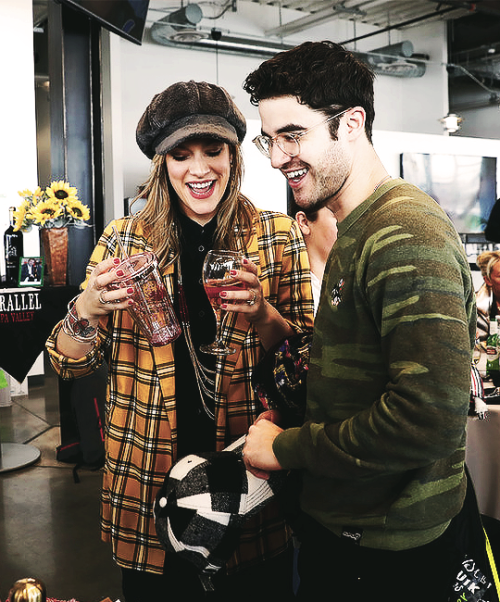 darrencrissdaily:Darren Criss and wife Mia Swier attend the Operation Smile 8th Annual Park City Ski