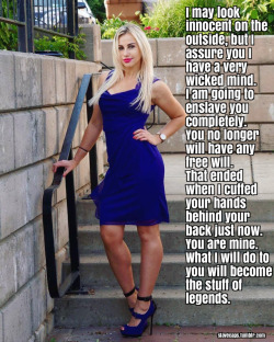 slavecaps:  slave captions chastity sissy