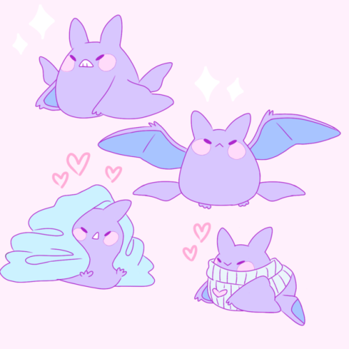 whoreiblegenes:I recently discovered sleeping crobat