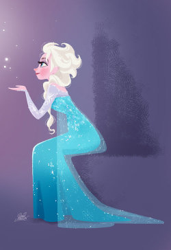 levicorpus12:  Frozen - Elsa  Concept art