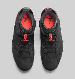 zapasdbasket:  Release Air Jordan VI “Black/Infrared”