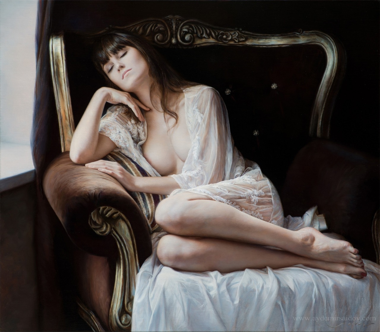artbeautypaintings:  Dreams - Aydemir Saidov 