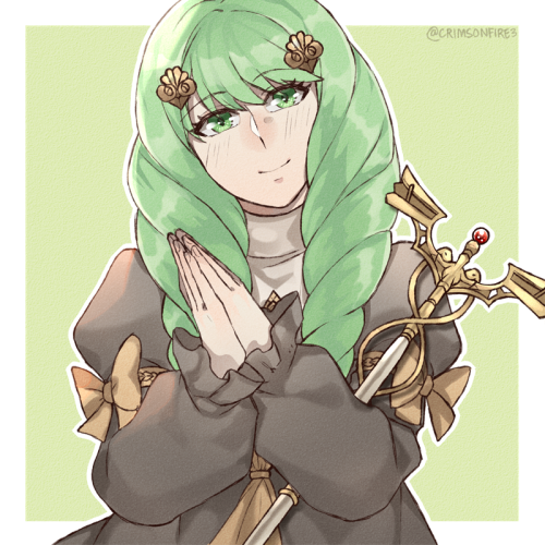 30 Days of FE Clerics or PriestsTo heal you during quarantineDay 13: Flayn from Three Houses