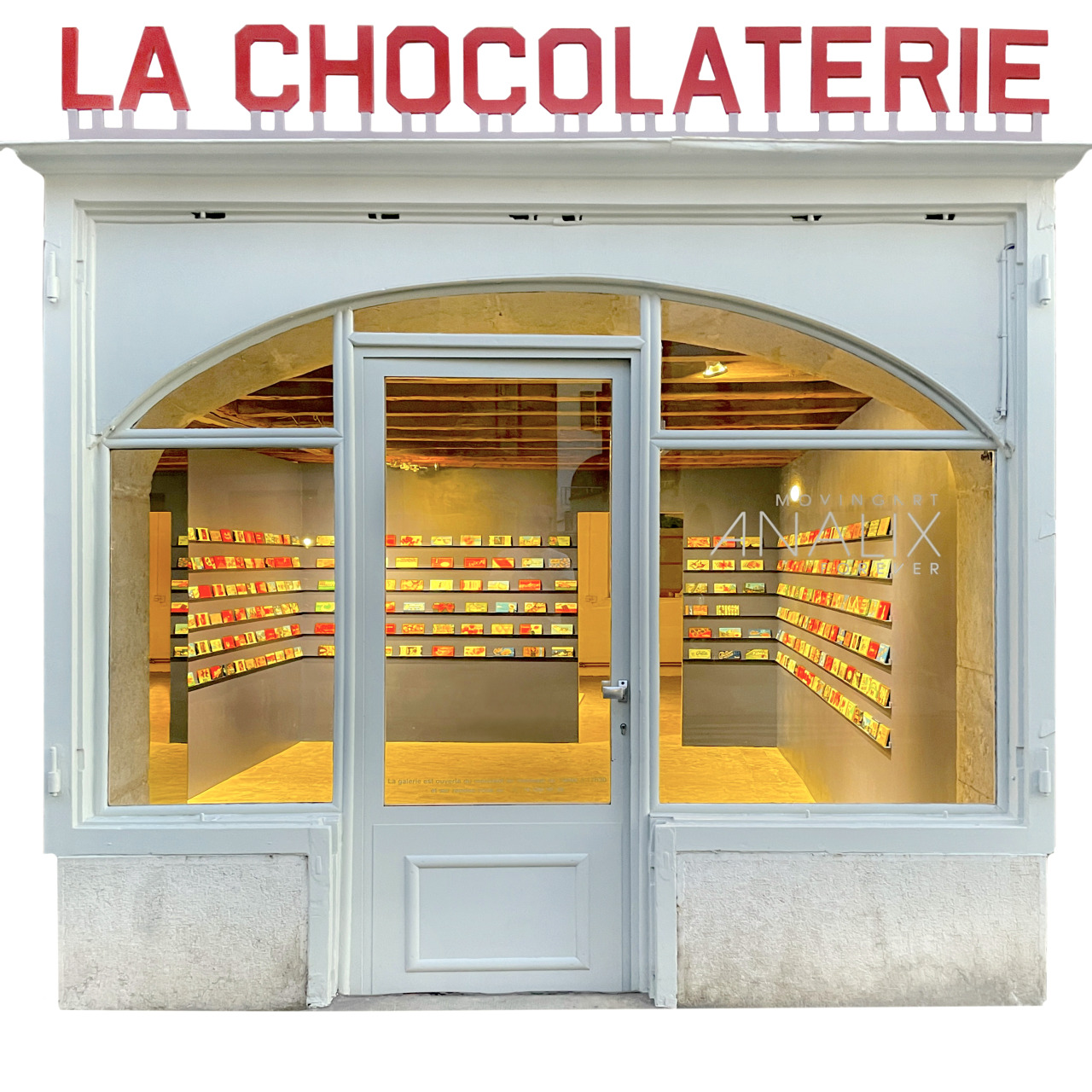 UNTITLED PROJECT: LA CHOCOLATERIE [La Boutique] [L’Atelier] [Le Journal] @ Galerie Analix Forever, Geneva, Switzerland, 2021 >> Untitled Project: La Chocolaterie is comprised of three connecting parts: La Boutique, L’Atelier, and Le Journal (The...