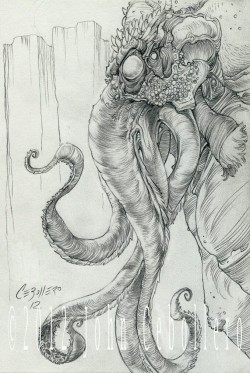 madness-and-gods:  Cthulhu by *CreepySeb (John Cebollero)