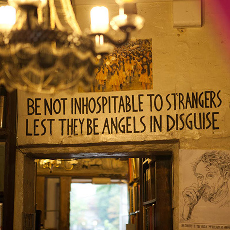 themaninthegreenshirt:Shakespeare And Company is the name of two independent bookstores on Paris’s L