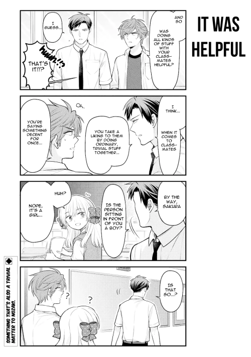 Gekkan Shoujo Nozaki-kun Chapter 132, Part 2 Part 1 here [x] © Cash Money Chiyo (@grolia, candlejack