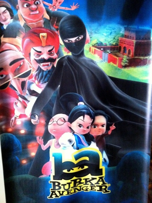 buzzfeed:  Pakistan has it’s first ever female superhero, the “Burka Avenger.“ Her mission is to fight a group of thugs trying to shut down an all girls school.  