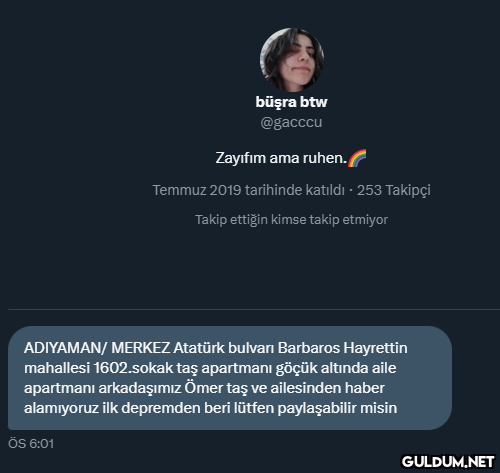 büşra btw @gacccu Zayıfım...