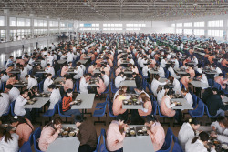 20aliens:  Manufacturing #11Youngor Textiles, Ningbo, Zhejiang Province, 2005by Edward Burtynsky